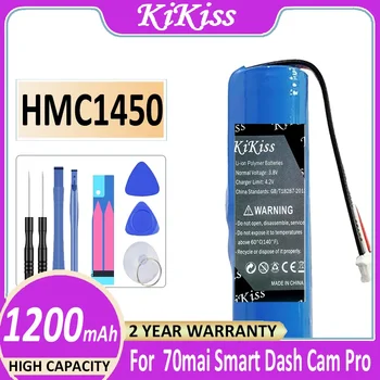  KiKiss Baterie HMC1450 HMC 1450 HMC-1450 1200mAh Pentru 70mai 70 mai Inteligent Dash Cam Pro Digital Baterii