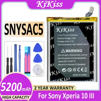  KiKiss Puternic Baterie SNYSAC5 5200mah Pentru Sony Xperia 10 III 10III X10III AȘA-52B SOG04 XQ-BT52 A102SO Bateria