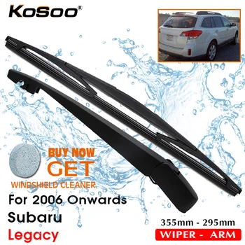 KOSOO Auto Lama din Spate Pentru Subaru Legacy,355mm 2006 lunetei Ștergătorul de Parbriz Lamele Braț,Mașina de Styling, Accesorii