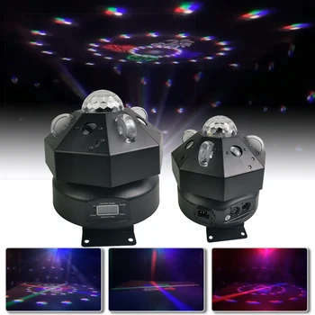 LED 15w 4in1 RGBW Magic Ball de Scanare cu Laser Stroboscop Etapa de Iluminat Decor Petrecere Club de Noapte, Bar, Ktv Interioară Lampă de Echipamente Lampă