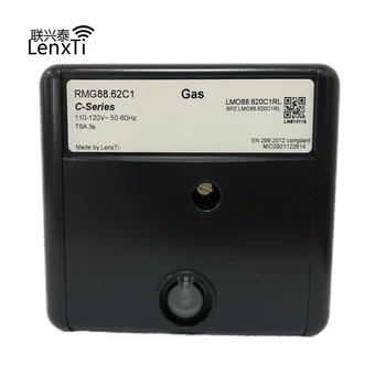 LenxTi RMG88.62C1 arzător de control (AC 120V) PRIMAR CUTIE de CONTROL pentru Riello G900/G750 COD 3013072 Înlocuiește 3001163
