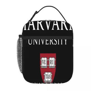 Limitat La Universitatea Harvard Logo-Ul Prânz Tote Sac De Masa De Prânz Copilul Sac De Masa De Prânz Kawaii Sac De Masa De Prânz