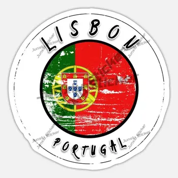 Lisabona, Portugalia De Epocă Autocolant Decorativ Decalcomanii Suv Camper Bara Camion Fereastra Yacht Acoperă Zero Adeziv Autocolant Accesorii