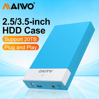 MAIWO 2.5/3.5 Inch HDD Caz SATA La USB 3.0 Adaptor Hard Disk Extern Cabina de 2.5