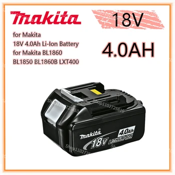 Makita Original 18V 4.0 AH 5.0 AH 6.0 AH Reincarcabila Instrumente de Putere Baterie cu LED baterie Li-ion de Înlocuire LXT BL1860B BL1860 BL1850
