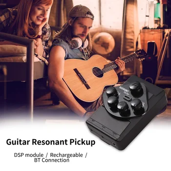 MANNIWO PG-951 Chitara de Rezonanță Preluare DSP Rezonanță Sunet de Preluare pentru Chitara BT Chitara Preluare DIY Kit pentru Clasica si Folk Chitara