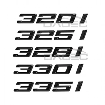 Masina ABS Portbagaj Literele Logo-ul Insigna Emblema Autocolant Pentru BMW Seria 3 320i 325i 328i 330i 335i E46 E90 E91 E92 F30 F31 F34 G20 G30