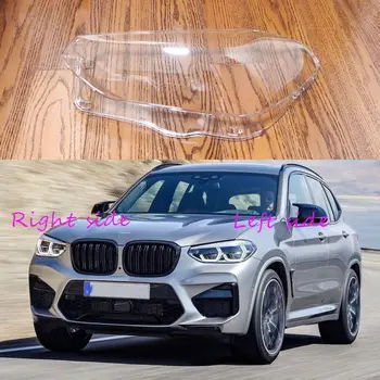 Masina de Lentile Far Pentru BMW X3 X4 X3M X4M 2018 2019 2020 2021 Far Mașina de Acoperire Față de Înlocuire Auto Shell Acoperire