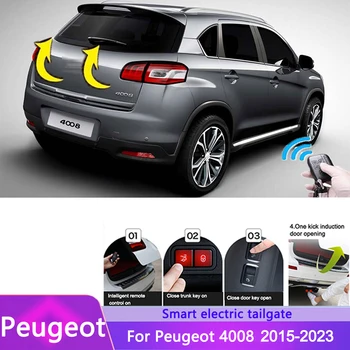 Masina Electrica Hayon Pentru Peugeot 4008 2015-2023 Inteligent Coada Usa Cutie Portbagaj Acționat Electric Decor Deschide Reamenajate Upgrade