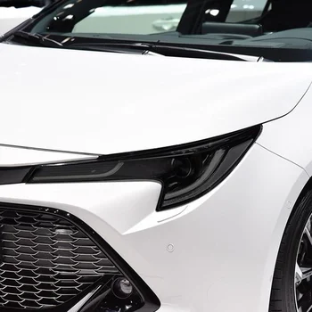 Masina Faruri Folie de Protectie Faruri Negru Transparent TPU Autocolant Pentru Toyota Corolla E210 2019 2020 NMS 2014-2018 Accesorii