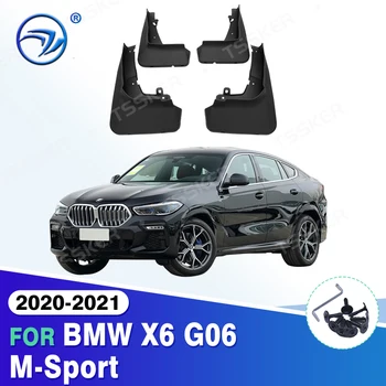 Masina Noroi Mudflap pentru BMW X6 G06 M-Sport 2020 2021 Aripa Noroi Garda Clapa Splash Flapsuri Noroi, Accesorii