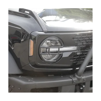 Mașina din Față Faruri Lampă Capac Garda Decoratiuni Autocolante pentru Ford Bronco 2021 2022 2023 Accesorii