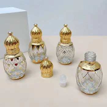 Mingea Sticle Container Cosmetice, Aromoterapie Vintage Sticle de Parfum Roll-on Sticla Sticle de Ulei Esențial Fiolă de Probă Sticle