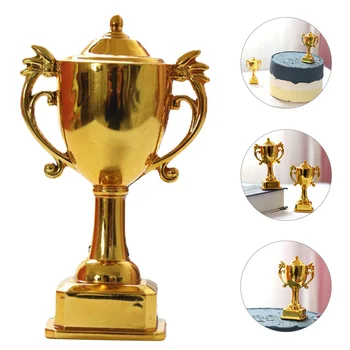 Miniatura Trofeu Model Ornament Tort de Decorare pentru Copii Petrecere Consumabile din Plastic Premii și Trofee Decoratiuni de Fotbal Accesorii