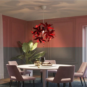 Moderne de Lux Bauhinia Flori Candelabru pentru Magazin de Haine Hotel Restaurante Creative Retractabil Decorative de Iluminat