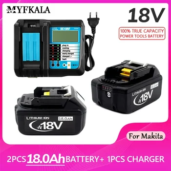 Noi 18V18Ah Acumulator de 6000mah Li-Ion Baterie Înlocuire Baterie pentru MAKITA BL1880 BL1860 BL1830battery