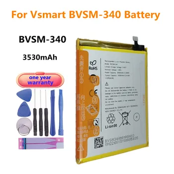 Noi 3530mAh BVSM-340 Baterie Pentru VSMART BVSM 340 BVSM340 Telefon Mobil Baterie Bateria Rapid de Transport maritim + Instrumente