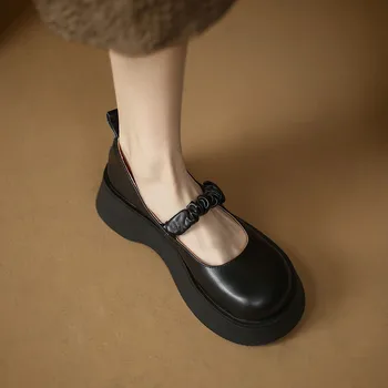 Noi Femeile Mary Jane Pantofi De Moda Pompe Tocuri Dulce Concis Platforma Femeie Stil Lolita Cosplay Doamnelor Pantofi De Primavara Toamna