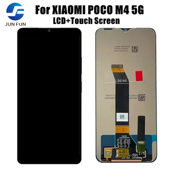 Original Ecran Pentru Xiaomi Poco M4 5G Display LCD Touch Screen Digitizer Asamblare Piese de schimb Pentru POCOM4 5G Ecran LCD