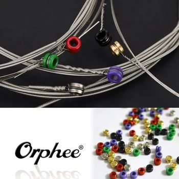 Orphee 6pcs Guitar String Set de Aliaj de Nichel de Medie Tensiune pentru Chitara Electrica, Chitara Acustica Piese & Accesorii