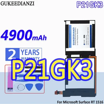 P21GK3 4900mAh de Mare Capacitate Baterie de schimb Pentru Microsoft Surface RT 1516 Tablet PC 21CP4/106/96 7.4 V Baterii