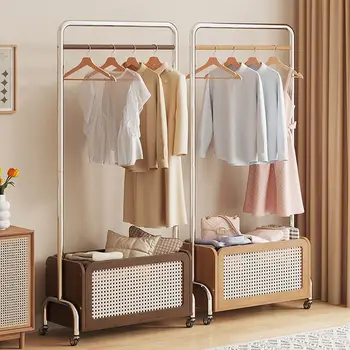 Palmier multifunctional clothes rack de podea verticale montate în rack pentru haine mobile home dormitor haine raft de depozitare economisește spațiu.