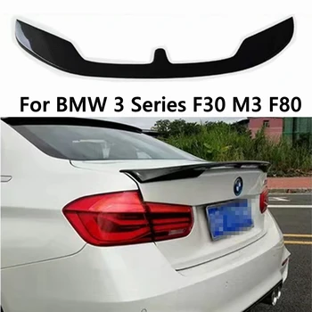 Pentru BMW F30 F35 Seria 3 M3 F80 L stil 2013-2020 Buza Spoiler Car Styling Kit de Fibra de Carbon, masina din Spate Spoiler Portbagaj Aripa