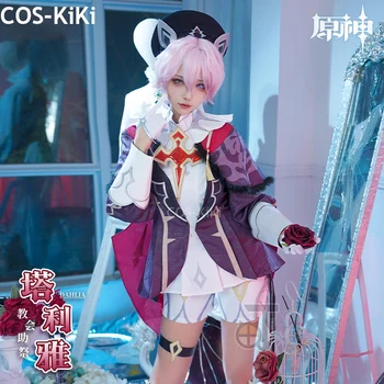 PENTRU că-KiKi Genshin Impact Dahlia Vampir Joc Costum Frumos Rece Cosplay Costum de Halloween Petrecere de Carnaval jocuri de Rol Tinuta Bărbați