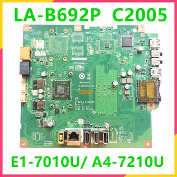 Pentru Lenovo C2005 C20-05 All-in-One Placa de baza 5B20J33232 5B20J33238 Cu E1-7010U/A4-7210U AIA20 LA-B692P placa de baza