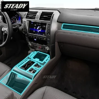 Pentru Lexus GX 2010-2021 2022 Auto Interior Consola centrala Transparent TPU Folie de Protectie Anti-scratch Repair Accesorii Refit