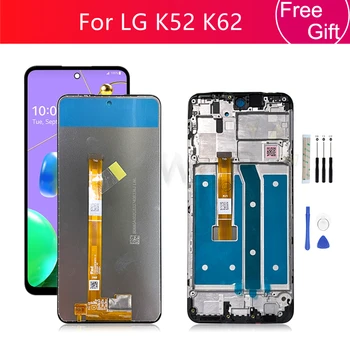 Pentru LG K52 K62 Display LCD Touch Screen Digitizer Asamblare Cu Cadru K520 LM-K525 Ecran de Înlocuire a Pieselor de schimb 6.6