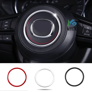 Pentru Mazda CX-5 CX5 Volan tapițerie ABS Crom Interior Semifabricate Accesorii 2015-2019