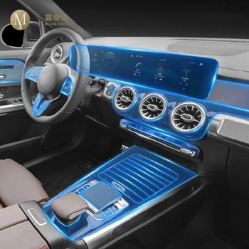 Pentru Mercedes-Benz AMG GLB 35 2020-2023Car Interior Pian bord folie de protectie TPU transparent auto-adezivă de film de Vopsea Anti PPF