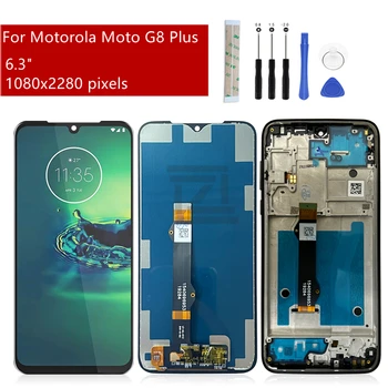 Pentru Motorola Moto G8 Plus Display LCD Touch Ecran Digitizor de Asamblare Pentru Moto G8 Plus Inlocuire Ecran Instrumente Gratuite 6.3
