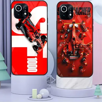Pentru Schumacher, Formula 1 F1 Caz de Telefon Sticlă Călită Pentru Xiaomi POCO F3 11 12 Pro X T Lite Nota 10 S 5G 8 9 Telefoane Mobile