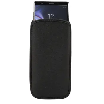Pentru Xiaomi Mi 11 Lite (2021) rezistent la ciorap, exafine și șoc de protecție din neopren caz-Negru