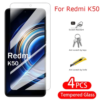 Pentru Xiaomi Redmi K50 5G Ecran Protector 10D Sticlă Călită HD Flim Complet Acoperi Ecranul Flim 9H Fața Flim Pentru Xiaomi Red mi K50