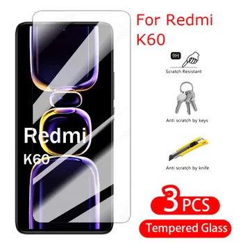 Pentru Xiaomi Redmi K60 5G Ecran Protector din Sticla Temperata HD Flim Complet Acoperi Ecranul 9D Sticlă din Față Flim Pentru Xiao mi Roșie mi K60 5G