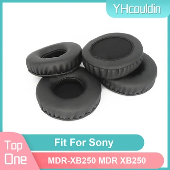 Pernițe Pentru Sony MDR-XB250 MDR XB250 Căști Earcushions PU Tampoane Moi de Spuma pentru Urechi Tampoane Negru