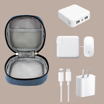 Piața De Mini Digital Sac De Depozitare Adaptor De Alimentare Cablu De Date Casti Mouse-Ul Portabil Impermeabil Organizator Caz De Acasă Husă De Călătorie