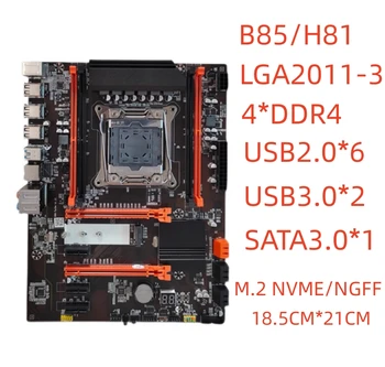 Placa de baza X99H placa de baza suporta DDR4 RAM Socket LGA 2011V3 CPU