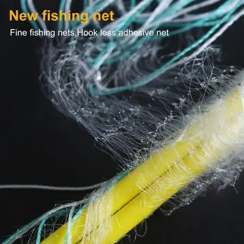 Plasă de pescuit de Înaltă Rezistență Uzură din material Plastic Rezistent la Pește, Creveți, Raci Capcană pentru Prinderea ochiurilor de Plasă pentru Pescuitul sportiv