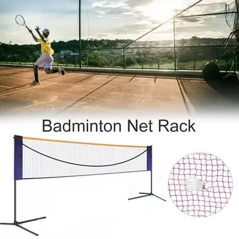 Portable Set De Badminton Ușor Set-Up Standard Profesional Volei Pe Net Pentru Tenis Pickleball Formare Interioară De Sport În Aer Liber