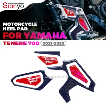 Potrivit pentru Yamaha Tenere 700 2019-2022 Motocicleta Pedala de pernițe de Protecție Autocolant Decorativ 3D Rășină Toc Tampoane