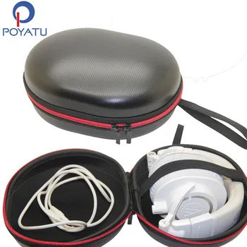 POYATU Căști Cazul Geanta Pentru Audio-Technica ATH-M50XBT Wireless Bluetooth Peste Căști Caz care Transportă Sac de Box de Stocare Portabile