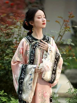 Print Floral Cheongsam Rochie Vintage Mandarin Guler Stil Chinezesc Maxi Qipao Rochie de Îmbrăcăminte pentru Femei