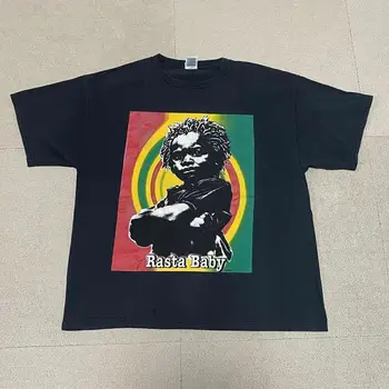 Rasta Copilul Reggae Vintage Tricou cu Bob Marley XL RARE tricouri VTG