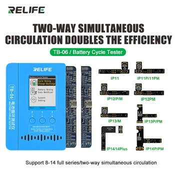 RELIFE TB-06 Cablul Bateriei de Reparații Instrument de Configurare-free și Boot-free a se Adapta la diferite modele de IPhone IP8G-14