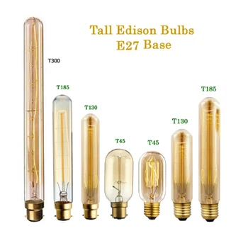 Retro Înalt Edison Stil 6W E27 Epocă Fiolă cu Incandescență Lampa Spirala Mult Tuberculi Bec cu Filament de Crăciun Acasă Decorare