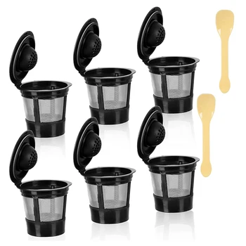 Reutilizabile pentru K Cupe pentru Keurig,Universal Reîncărcabile Kcups Filtre de Cafea pentru K-Suprem și K-Supremă Plus pentru Keurig 1.0&2.0